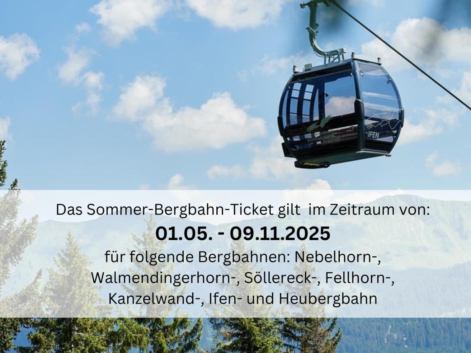 Bergfex Ifenblick Mit Sommer-Bergbahnticket Oberstdorf Zewnętrze zdjęcie